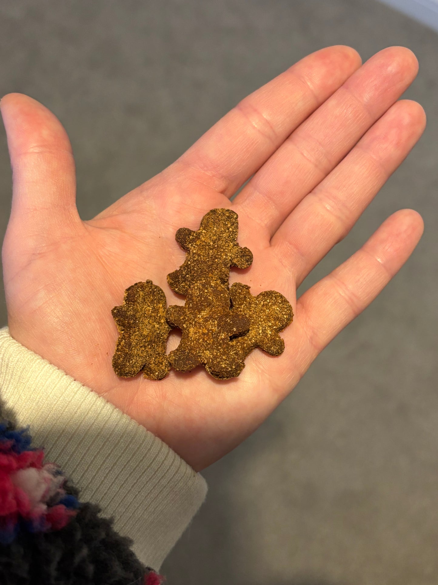 CHRISTMAS GINGER AND MOLASSES CRUNCHIES