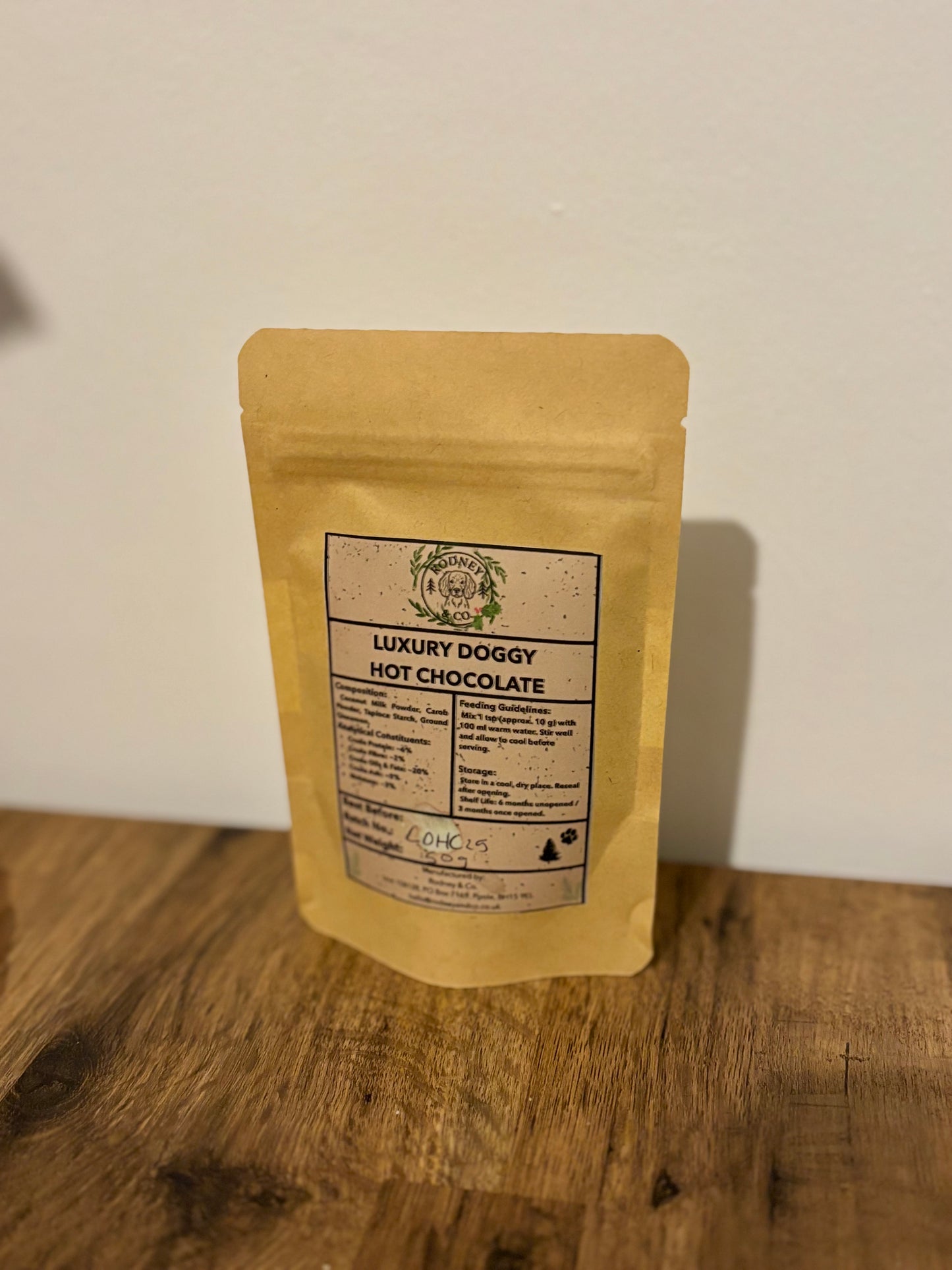 FESTIVE LUXURY DOGGY HOT CHOCOLATE